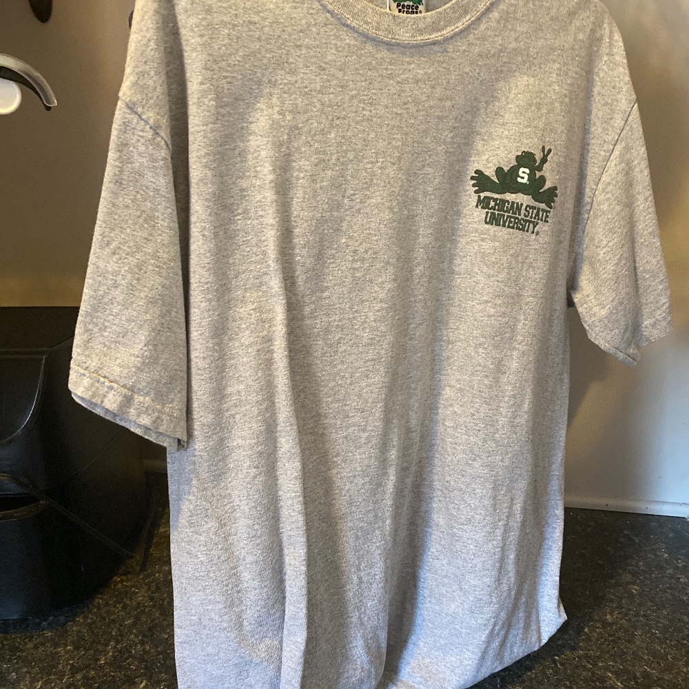 Gray MSU T-shirt size large